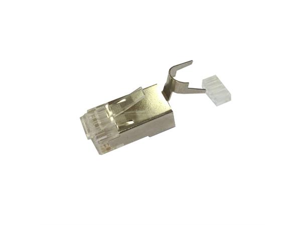 Modularplugg STP EXW 1,5mm för solid ledare typ C6/C6A kabel 